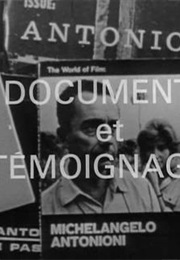 Antonioni:  Documents and Testimonials (1966)