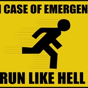 Stolen Scientific Warning Signs for Personal Use