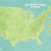 All of the US National Parks, Historic Sites, Monuments, Etc.