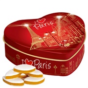 Heart-Shaped Paris Tin - Gourmet Calissons