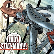 Lady Stilt-Man