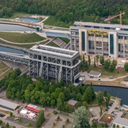 Schiffshebewerk Niederfinow, Germany