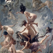 Witches Going to Their Sabbath (Falero)