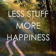 Less Stuff