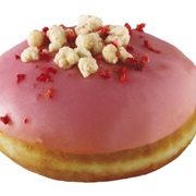 Strawberries and Kreme Donut