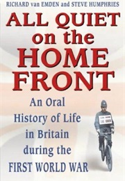 All Quiet on the Home Front (Richard Van Emden)