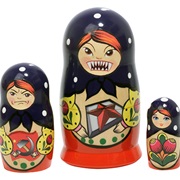 Russian Spy Nesting Dolls