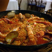 Eat Paella in Barcelona