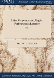 Italian Vengeance and English Forbearance (Selina Davenport)