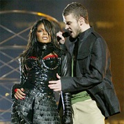 Super Bowl XXXVIII - Janet Jackson, Justin Timberlake and Jessica Simpson