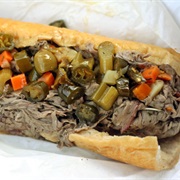 Italian Beef Sandwich (Chicago)