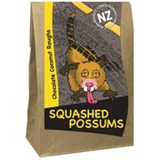 Sweets Squashed Possums Chocolate Coconut Rough