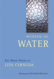 Written in Water (Luis Cerunda)