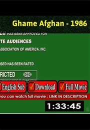 Ghame Afghan (1986)