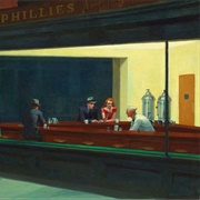 Edward Hopper - Nighthawks (1942) - Art Institute of Chicago, Chicago, Illinois