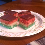 Italian Tri-Color Cookie