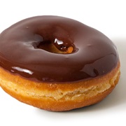 Chocolate Iced Ring Doughnut