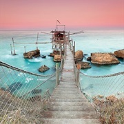 Punta Torre, Costa Dei Trabocchi, Rocca San Giovanni, Italy