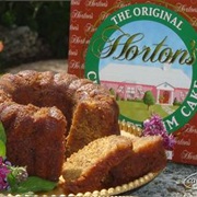 Horton&#39;s Original Bermuda Black Rum Cake