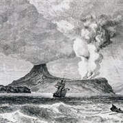 Krakatoa Erupts