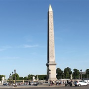 Luxor Obelisk Place De La Concorde, Paris