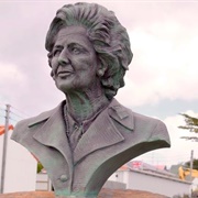Thatcher Statue Falklands