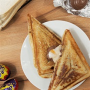 Creme Egg Toastie