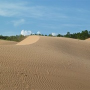 Sliding Down the Sanddunes of Mui Ne, Vietnam