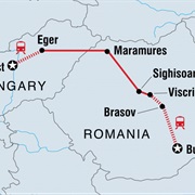 Budapest to Bucharest