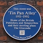 Tin Pan Alley, London, England