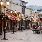 The Skopje Bazaar, Macedonia