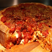 Chicago Style Deep Dish Pizza - Illinois