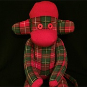 Christmas Sock Monkey