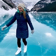 Skate on Lake Louise