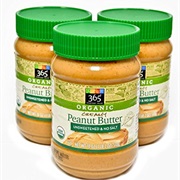 365 Organic Peanut Butter
