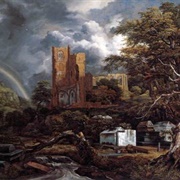 Jacob Van Ruisdael: The Jewish Cemetery Version 1: (C. 1654-1655) Detroit Institute of Arts, Detroit