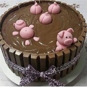 Pigs in Mud Cake