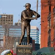 Stan Musial Statue, Busch Stadium