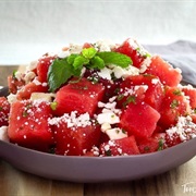 Watermelon and Feta Cheese