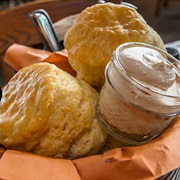 Biscuits &amp; Honey Butter - Sweet Cheeks Q