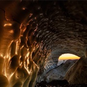 Sandy Glacier Caves, USA