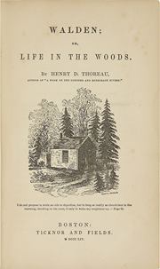 Walden (Henry David Thoreau)