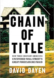 Chain of Title (David Dayen)