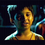 Ayush Mahesh Khedekar in "Slumdog Millionaire"