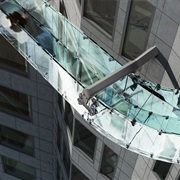 U.S. Bank Tower and OUE Skyspace