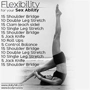 Sexercise for You Know