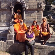 Visit With Some Holy Men in Varanasi India