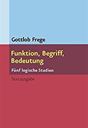 Funktion, Begriff, Bedeutung (Gottlob Frege)