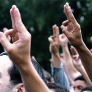 Make the Hunger Games Hand Sign Often