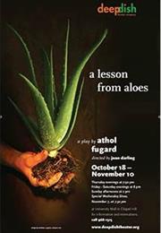 A Lesson From Aloes